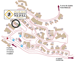 Ubicación Nepal Boutique